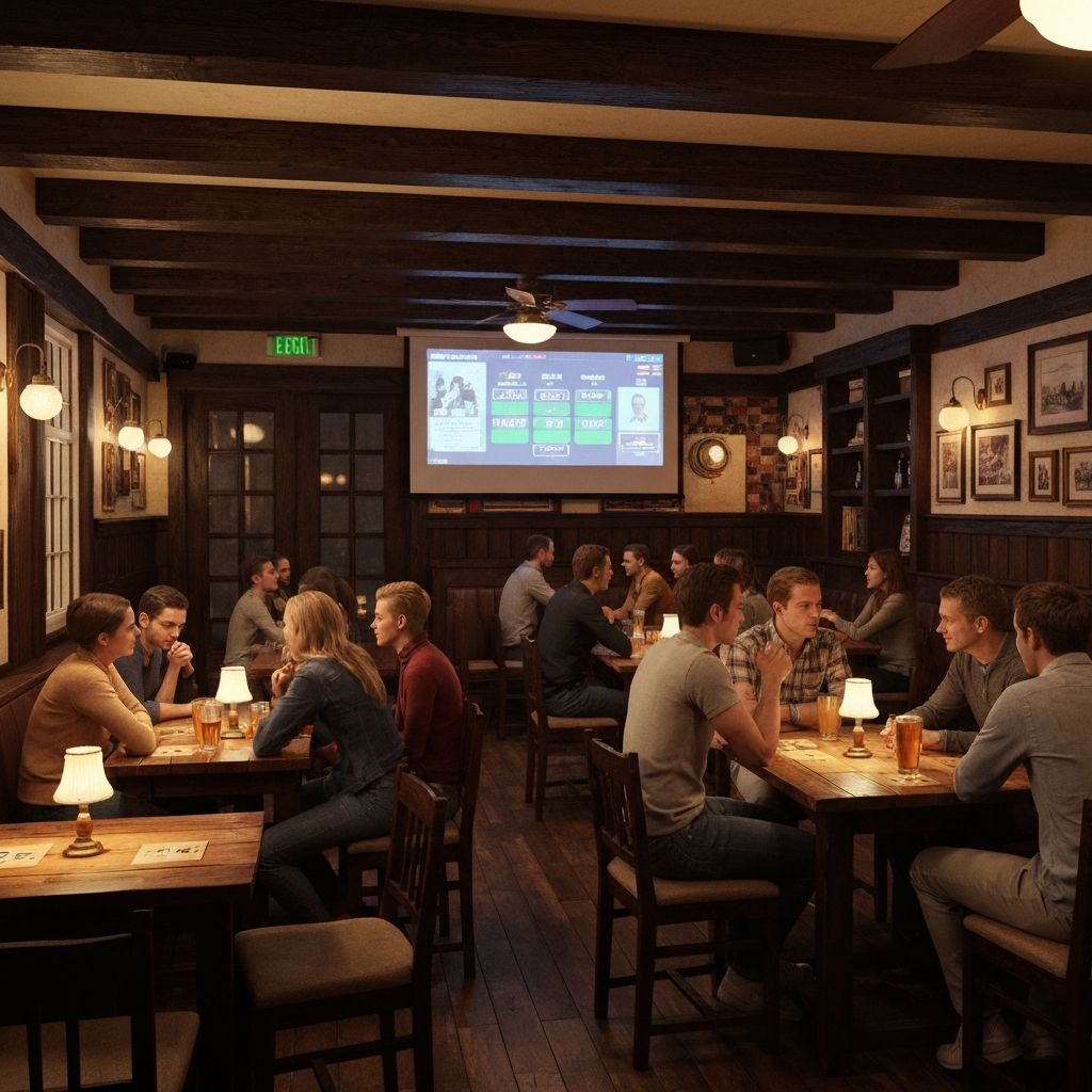 Pub trivia atmosphere